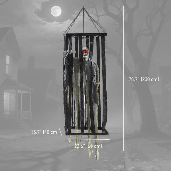 VALKUNDA™ – Premium Animatronic Hanging Skeleton Reaper